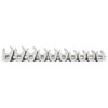 SP Tools 3/8 Dr Flare Crowfoot Nut Wrench Rail Set Metric 10pce