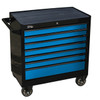 SP Tools 7 Drawer Sumo Series Roller Cabinet Black & Blue