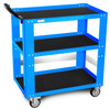 SP Tools 3 Shelf Blue Professional Service Trolley