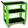 SP Tools 3 Shelf Green Professional Service Trolley
