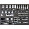 SP Tools Metric Sockets & Accessories Suit Tech Series In Foam Tray Metric 106pce