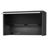 SP Tools 59” USA Sumo Series Wide Power Top Hutch Black & Chrome