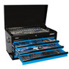 SP Tools 7 Drawer Sumo Series Roller Cabinet & Tool Kit Metric & SAE 409pce Black/Blue
