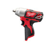 Milwaukee M12 Cordless 3/8 Impact Wrench With Friction Ring Skin Only