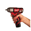 Milwaukee M12 Cordless 3/8 Impact Wrench With Friction Ring Skin Only