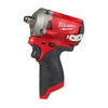 Milwaukee M12 Fuel Cordless 1/2 Stubby Impact Wrench With Friction Ring Kit