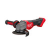 Milwaukee M18 Fuel Cordless 125mm (5”) Braking Angle Grinder with Deadman Paddle Switch Skin Only