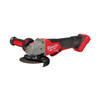Milwaukee M18 Fuel Cordless 125mm (5”) Variable Speed Braking Angle Grinder with Deadman Paddle Switch Skin Only