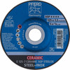 Pferd CO24Q Premium Ceramic SGP Steelox 125x7x22 Grinding Disc