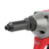 Milwaukee M18 Fuel 4pk 1/4 Rivet Tool With One-Key Retention Nose Pieces