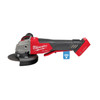 Milwaukee M18 Fuel One-Key Cordless 125 mm (5”) Braking Angle Grinder with Deadman Paddle Switch Skin Only
