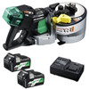 Hikoki 36V Li-Ion Cordless Brushless Rebar Cutter & Bender Combo Kit