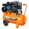 SP Tools 3hp 60L V-Twin Cast Iron Portable Belt Driven Air Compressor