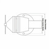 ITM Professional Mechanics Bench Vice. Cast Iron. 100mm