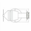 ITM Professional Mechanics Bench Vice. Cast Iron. 150mm