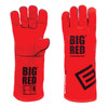 Big Red Leather Kevlar Lined Welding Glove S