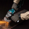 Makita 40V Max BRUSHLESS 125mm (5”) Angle Grinder. Slide Switch - Tool Only