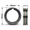 Band 35/25 0.9/1.2mm Knurled Drive Roller