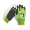 Force360 Worx Cut 5 PU Hi Vis Glove