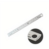 Toledo 150mm Stainless Steel Single Sided Rule Metric Easy Pick-Up Rule