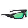 Bolle Mercuro Grey / Black Temples Green Flash Polarised Lens inc Soft Drawstring Pouch