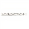 Toledo 150mm/6” Stainless Steel Single Sided Rule Metric & Imperial