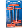 Kincrome T Handle Hex Key Set Tamperproof 8pce