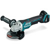 Makita 18V BRUSHLESS 125mm Angle Grinder. Paddle Switch. Kick Back Detection. Electric Brake - Tool Only