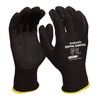 Maxisafe Rippa Grippa' Black Nitrile Coated Synthetic Glove L