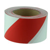 Maxisafe 75mm Red & White Barricade Tape 100m