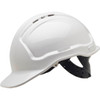 Tuffguard White Vented Hard Hat