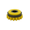 Kempact 1.6mm V70° Steel Upper Drive Roller 2KFM2/4 Yellow
