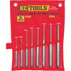 KC Tools Long Series Pin Punch Set 8pce