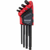 Sidchrome Ballpoint Long Hex Key Wrench Set Imperial 8pce