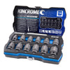 Kincrome 1/2 Dr Lok-On Impact Socket Set Metric 12pce