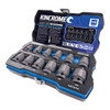 Kincrome 1/2 Dr Lok-On Impact Socket Set Metric 12pce