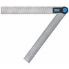 Accud 360° Protractor & 300mm Combination Ruler