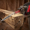 Milwaukee Sawzall 230mm The Ax With Carbide Teeth Wood Demolition Reciprocating Saw Blade 3pk