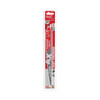 Milwaukee Sawzall 225mm The Ax With Carbide Teeth or Pruning & Clean Wood Reciprocating Saw Blade 3pk