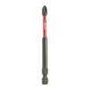 Milwaukee SHOCKWAVE 89mm (3-1/2”) Phillips #2 Impact Driver Bit 5pk