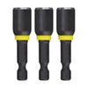 Milwaukee Shockwave 5/16x50mm (2”) Power Bit Magnetic Nutdriver 3pk