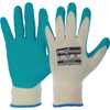 Glove Knitted Poly/Cotton Latex Dip Size 9