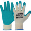 Glove Knitted Poly/Cotton Latex Dip Size 8