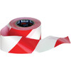 Red/White Hazard Tape 100mx75mm