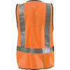 Paramount Fluro Orange X-Back Safety Vest - Size L Day/Night Use