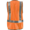 Prochoice Fluro Orange X-Back Safety Vest - Size XL Day/Night Use