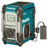 Makita 40V Max Bluetooth Jobsite Radio, also compatible with 18V LXT & 12V Max CXT Batteries - Tool Only