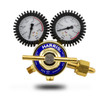 Harris 825 Nitrogen ”Air Con” Regulator. Side Inlet. 0-4000kpa