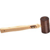 Thor 44mm Size 4 340g Rawhide Hammer with Wooden Handle