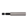 Alpha 1/4x75mm Magnetic Bit Holder With C Ring Stainless Steel